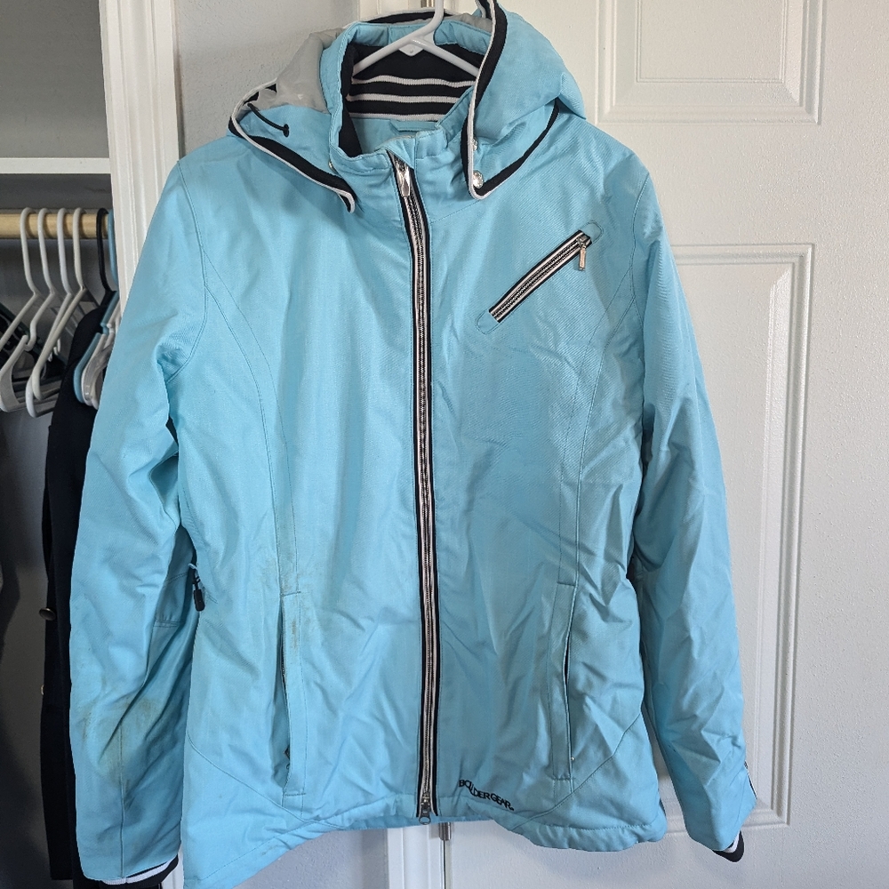 Boulder gear snowboarding jacket women